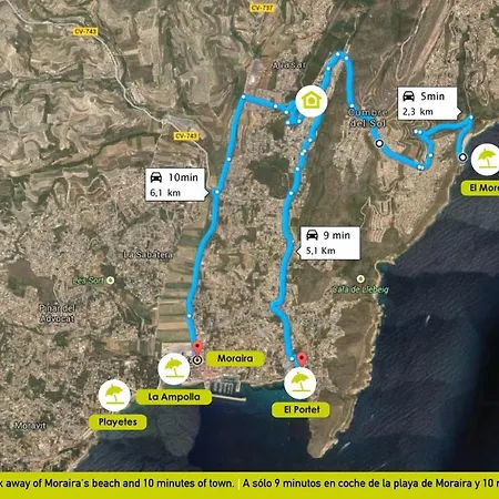 Solhabitat Cumbre Del Sol Villa Moraira